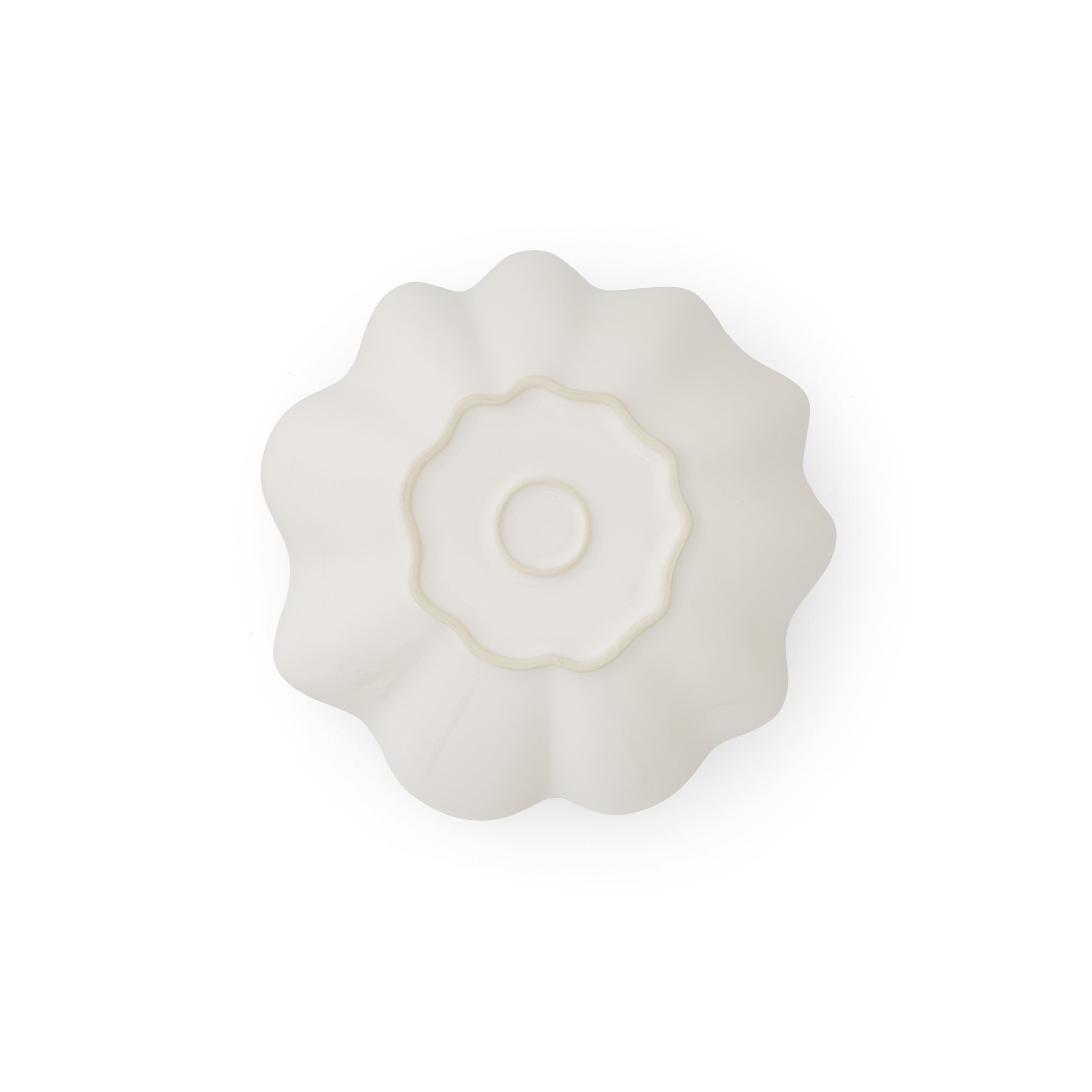 Sophie Conran Floret 9 Inch Pasta Bowl, Cream image number null